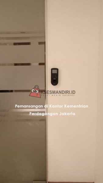 Pemasangan di Kantor Kementerian Perdagangan Jakarta